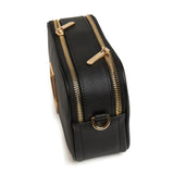 Alice Wheeler London "Pimlico Honeycomb" Cross Body Bag - Black