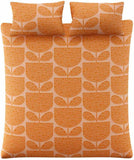 Orla Kiely Bedding - Block Garden Orange Sorbet
