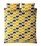 Orla Kiely Duvet Cover & Pillowcases - Block Stem Sicilian Lemon