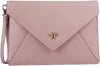 Alice Wheeler London Classic Envelope Large Slim Clutch Bag - Pink
