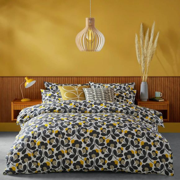 Orla Kiely Duvet Cover and Pillowcases - Japonica