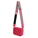 Alice Wheeler London "Mini Mayfair" Cross Body Bag - Hot Pink