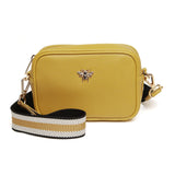 Alice Wheeler London "Mini Mayfair" Cross Body Bag - Ochre