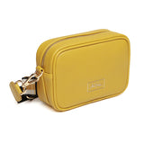 Alice Wheeler London "Mini Mayfair" Cross Body Bag - Ochre