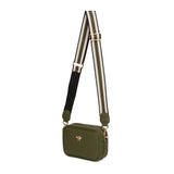 Alice Wheeler London "Mini Mayfair" Cross Body Bag - Olive