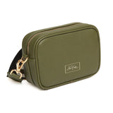 Alice Wheeler London "Mini Mayfair" Cross Body Bag - Olive