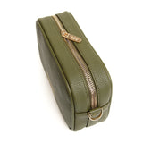 Alice Wheeler London "Mini Mayfair" Cross Body Bag - Olive