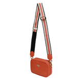 Alice Wheeler London "Mini Mayfair" Cross Body Bag - Orange