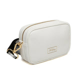 Alice Wheeler London "Mini Mayfair" Cross Body Bag - White