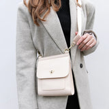 Alice Wheeler London Bloomsbury Cream Cross Body Bag