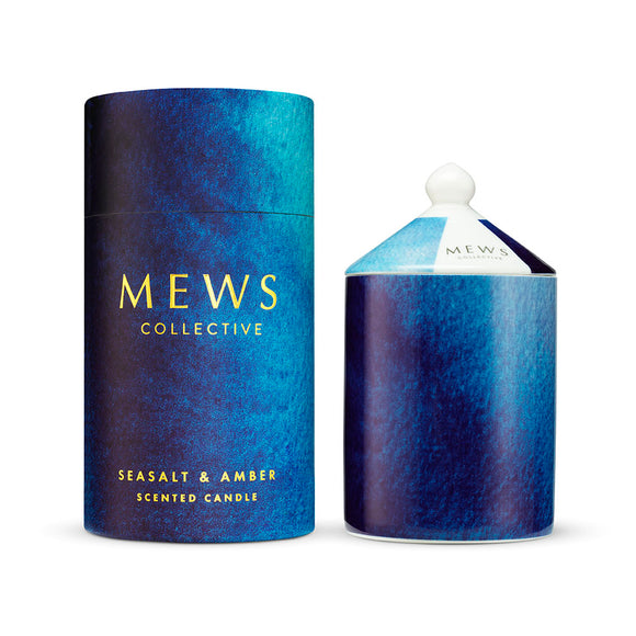 Mews Collective Seasalt & Amber Large Scented Candle (320g)