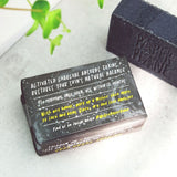 Paper Plane Charcoal Soap Detox Bar 100% Natural Vegan