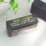 Paper Plane Charcoal Soap Detox Bar 100% Natural Vegan