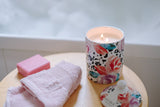Mews Collective Blush Peonies Small Scented Candle (100g)