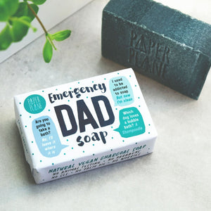 Paper Plane Emergency Dad Soap 100% Natural Vegan