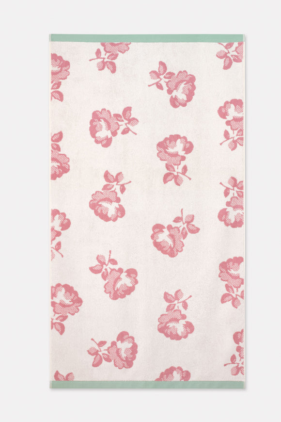 Cath Kidston Freston Rose in Pink Bath Towel