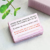 Paper Plane Lovers' Soap 100% Natural Vegan Plastic Free