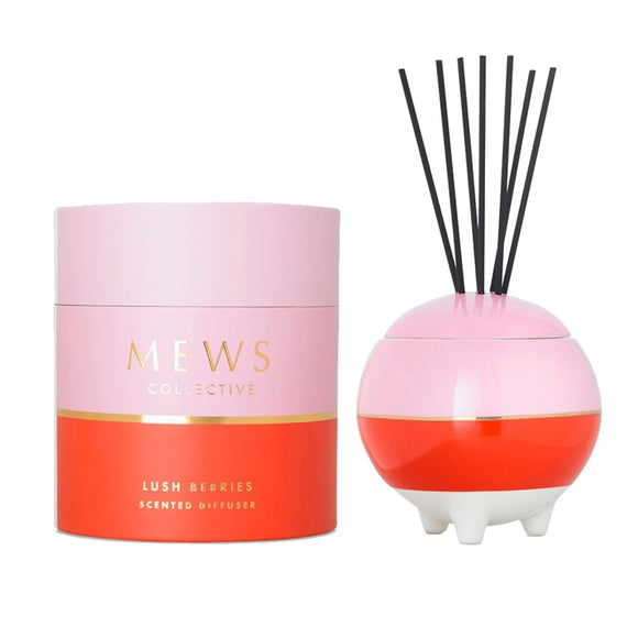 Mews Collective Lush Berries Large Reed Diffuser (350ml) **LIMITED EDITION**