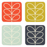 Orla Kiely Linear Stem Coasters - Set of 4