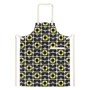 Orla Kiely Apron - Scribble Square Flower Primrose