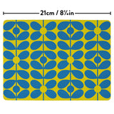 Orla Kiely Set of 4 Placemats - 60s Stem