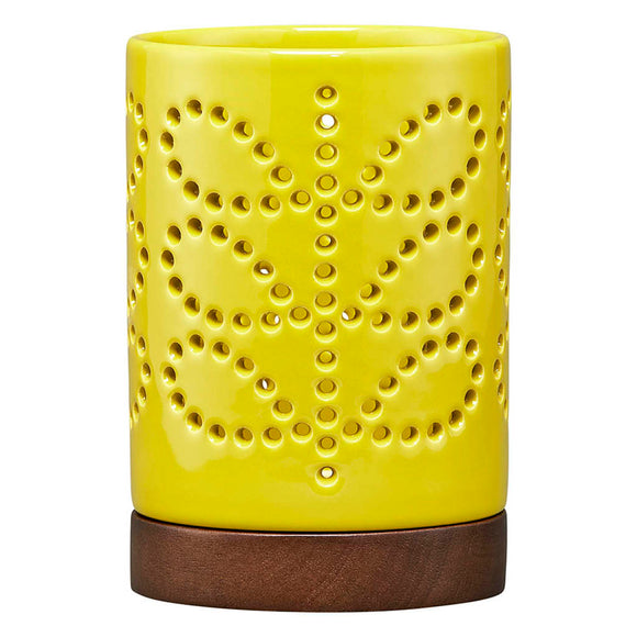 Orla Kiely Ceramic Lantern (Small) - Linear Stem Dandelion