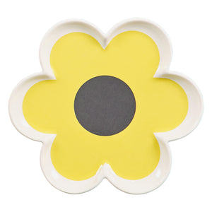 Orla Kiely Ochre 6 Petal Flower Trinket Tray