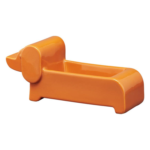 Orla Kiely Tomato Dachshund Shaped Planter