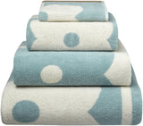 Orla Kiely Towels - Giant Abacus Flower Jacquard