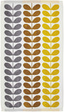 Orla Kiely Towels - Trio Stem Dune