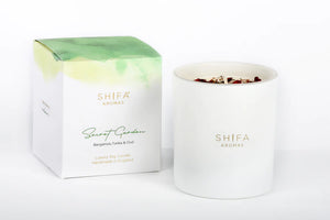 Shifa Aromas "Secret Garden" Luxury Scented Candle
