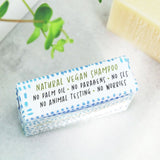 Paper Plane Lavender And Tea Tree 100% Natural Vegan Plastic Free Solid Shampoo