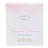 Shifa Aromas "Summer Dreams" Luxury Scented Candle