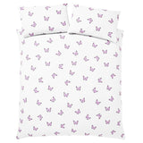 SkinnyDip London Pink Butterfly Duvet Cover Set