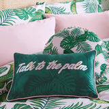 SkinnyDip London Dominica Talk To The Palm Cushion