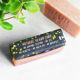 Paper Plane Rose Geranium Gardener's Soap 100% Natural Vegan