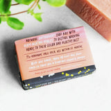 Paper Plane Rose Geranium Gardener's Soap 100% Natural Vegan