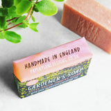 Paper Plane Rose Geranium Gardener's Soap 100% Natural Vegan