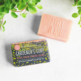 Paper Plane Rose Geranium Gardener's Soap 100% Natural Vegan