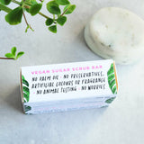 Paper Plane Lavender & Ylang Ylang Sugar Scrub Bar 100% Natural Vegan